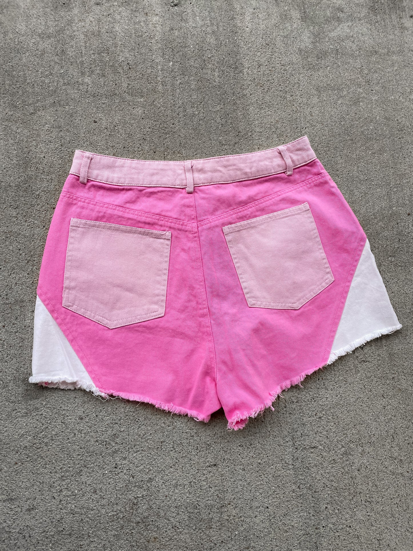 Hadley Colorblock Shorts - Pink