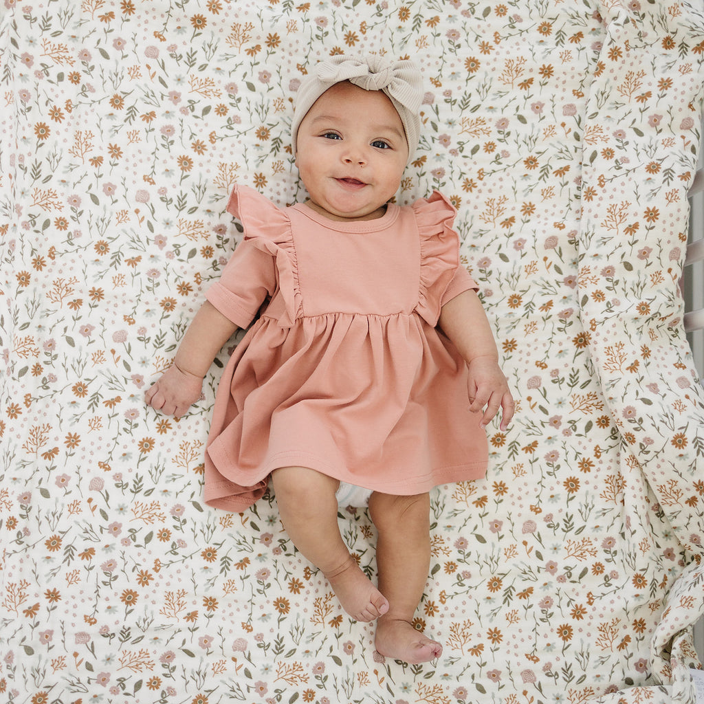 Rose Ruffle Dress – Urban Belle Boutique