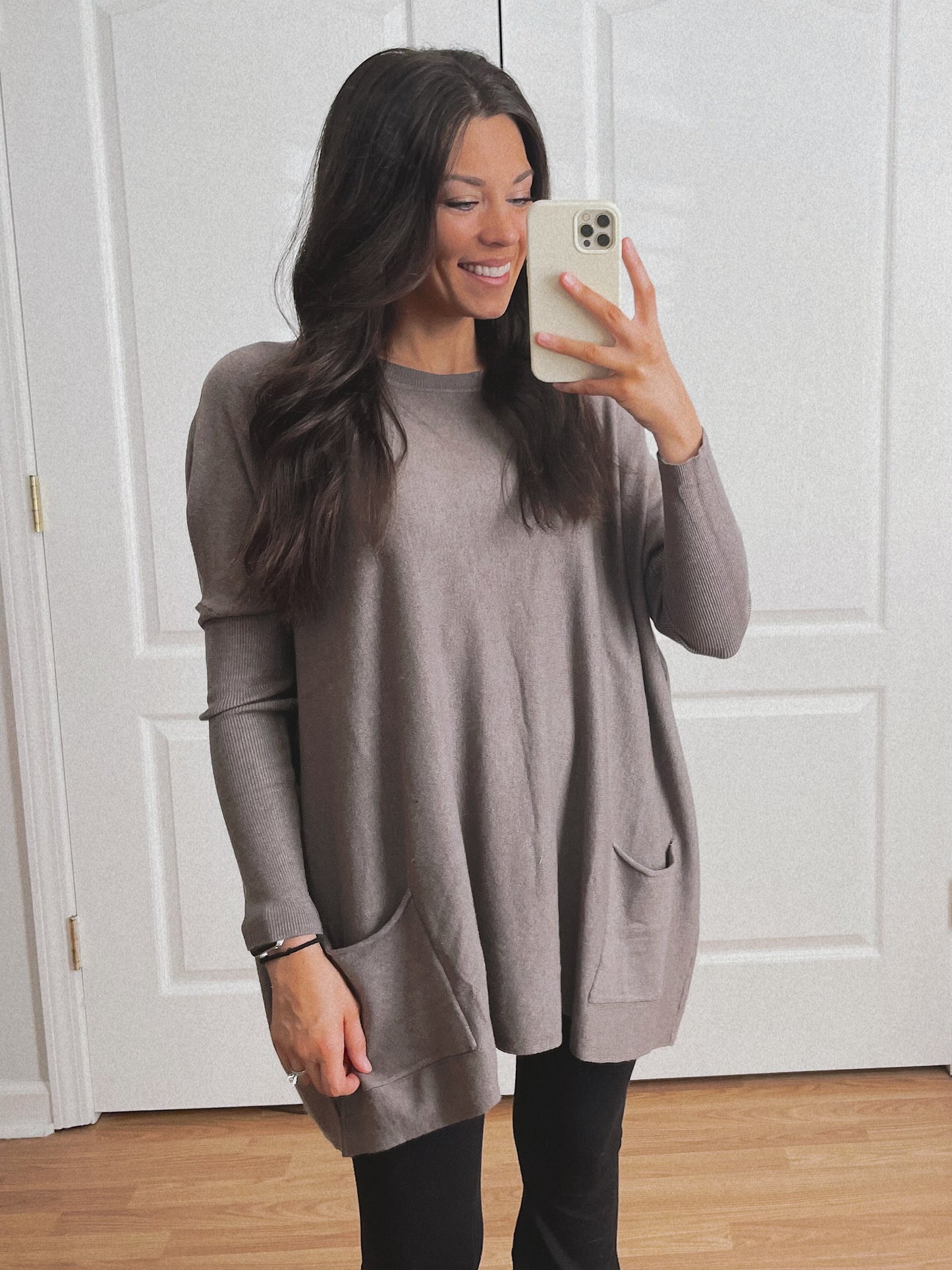 Wren Oversized Sweater -Smokey Grey