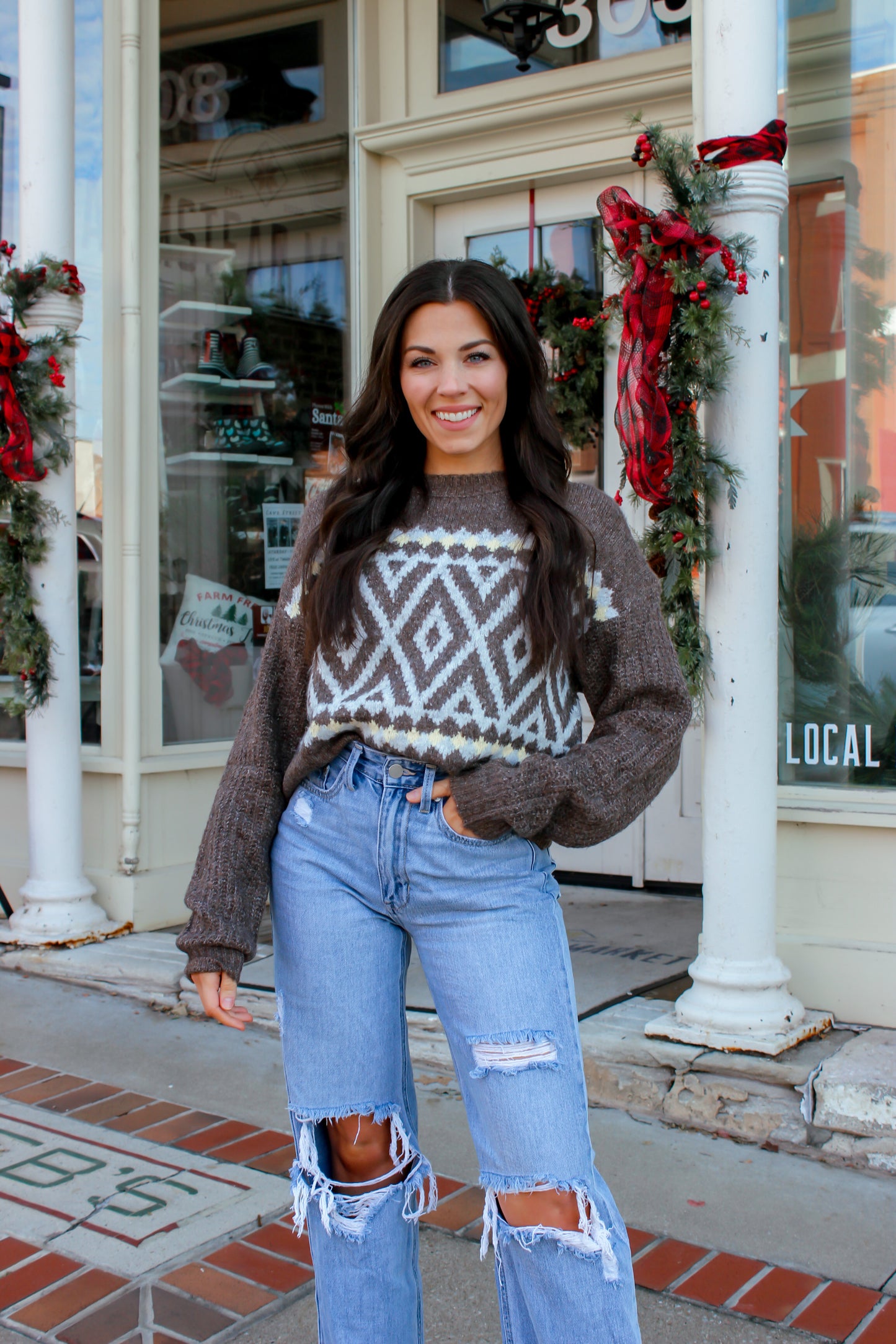 Mountain Lodge Aztec Sweater