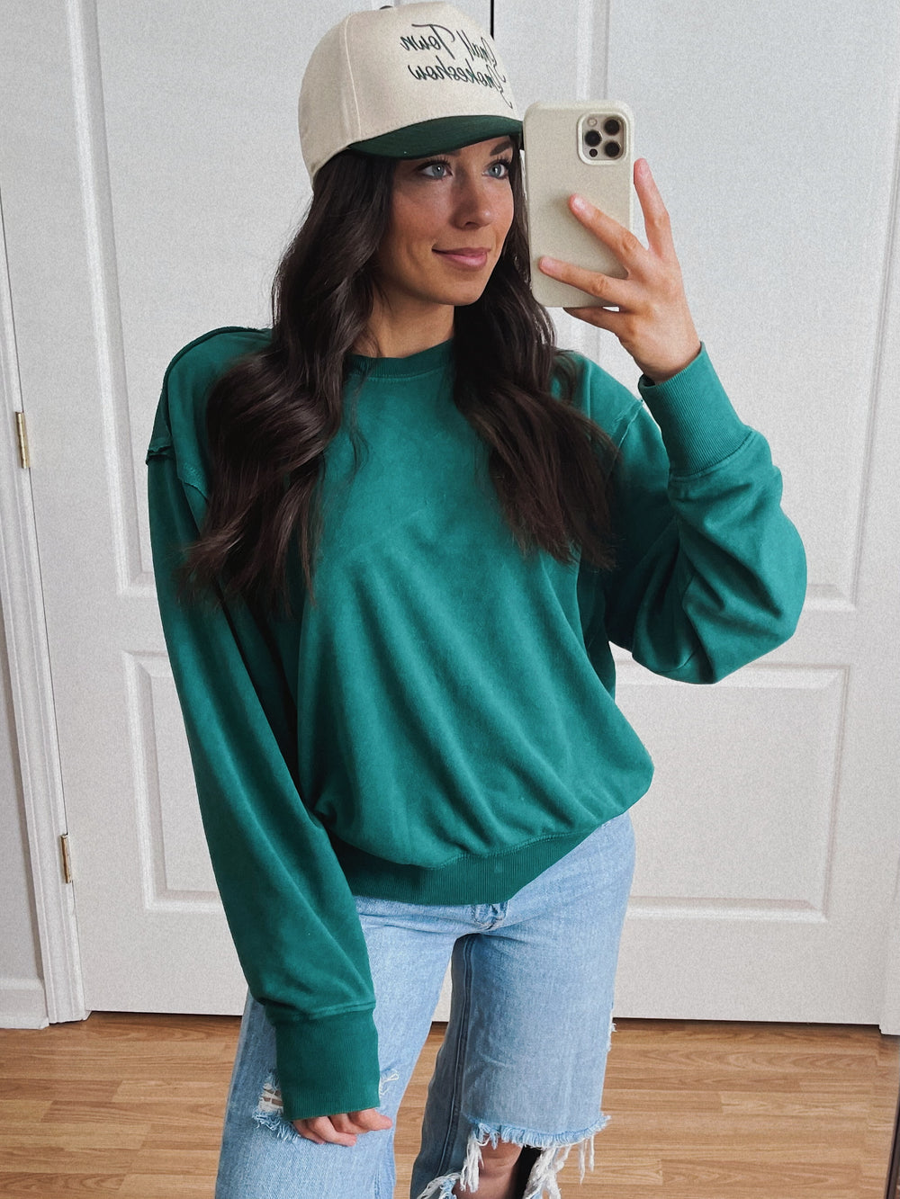 Ally Pullover - Dark Green