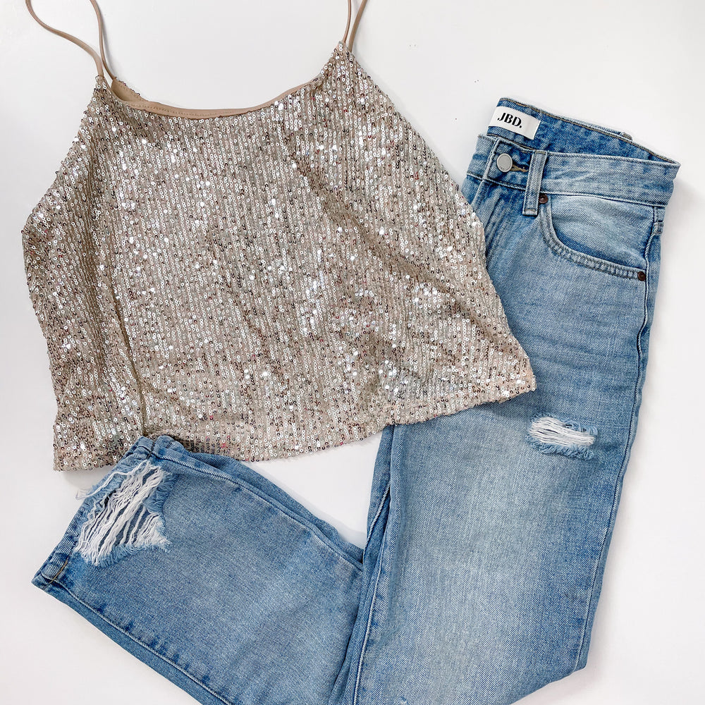 
                      
                        Show Stopper Sequins Top
                      
                    