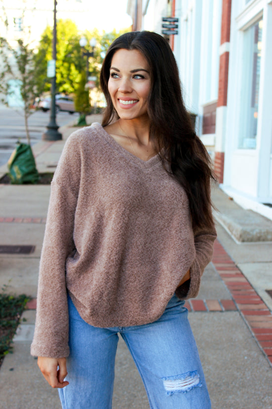 Ellie Sweater - Brown