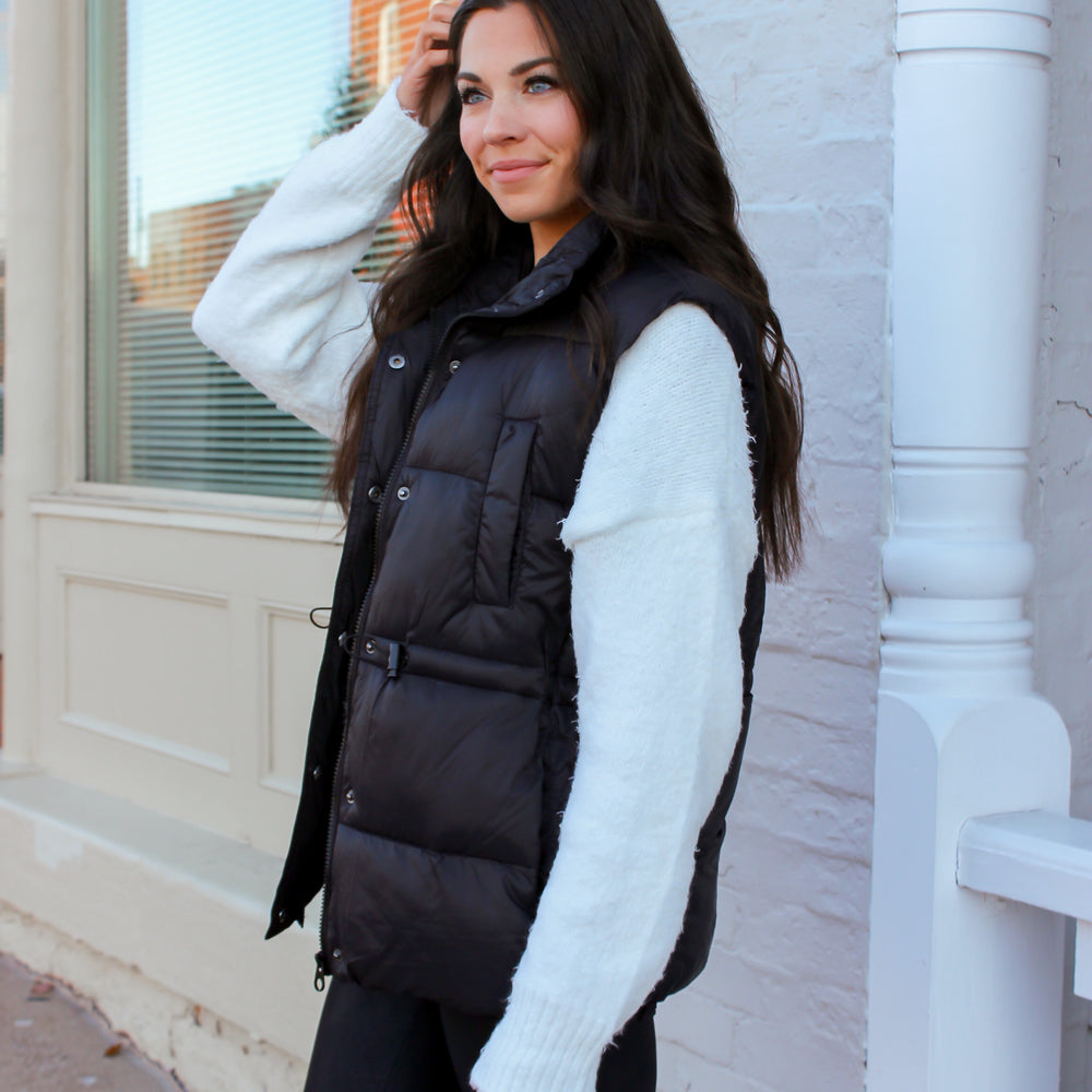 
                      
                        Baylor Puffer Vest - Black
                      
                    