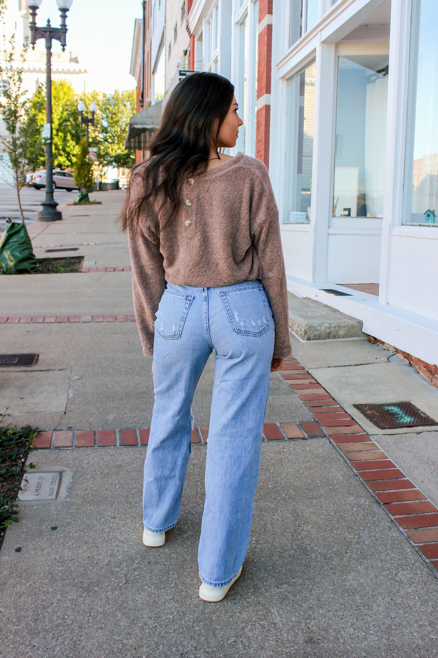 Ellie Sweater - Brown