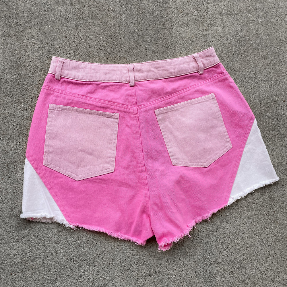 Hadley Colorblock Shorts - Pink