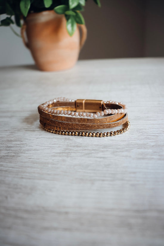 Gold Multi Strand Bracelet