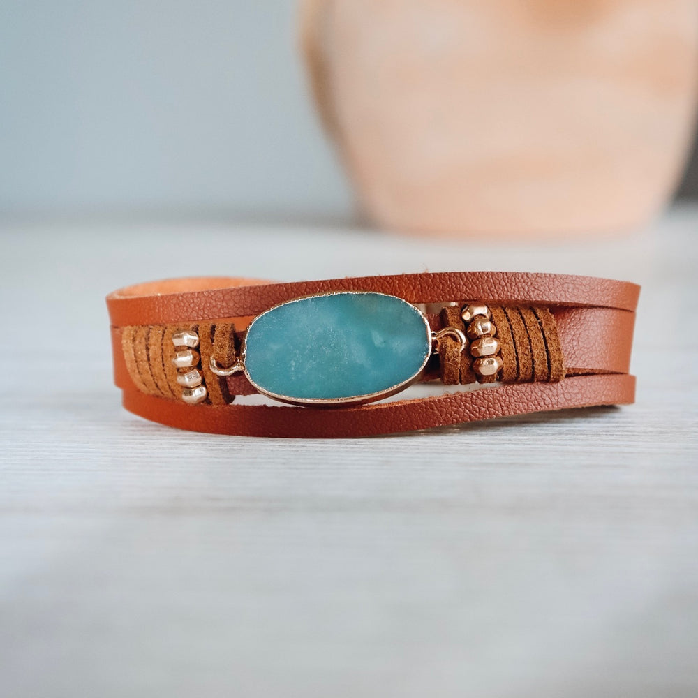 
                      
                        Oval Stone Bracelet
                      
                    