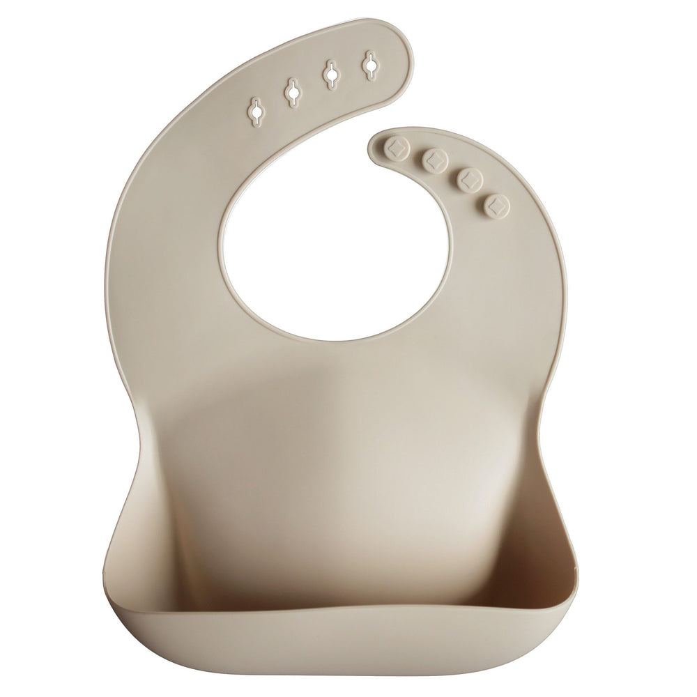 Silicone Baby Bib-Sand