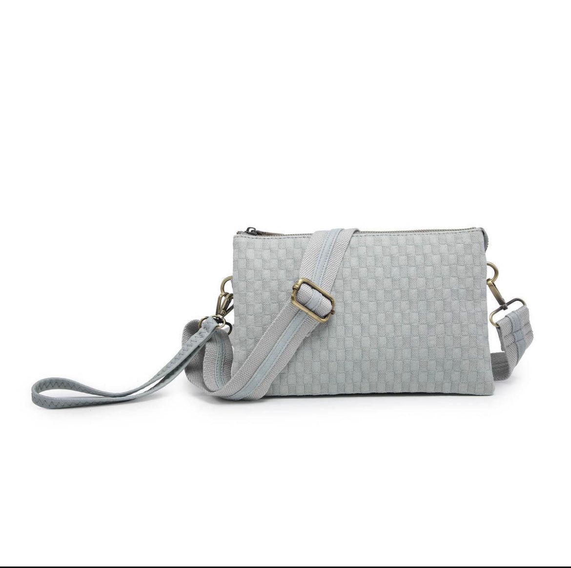 Izzy Checkered Crossbody