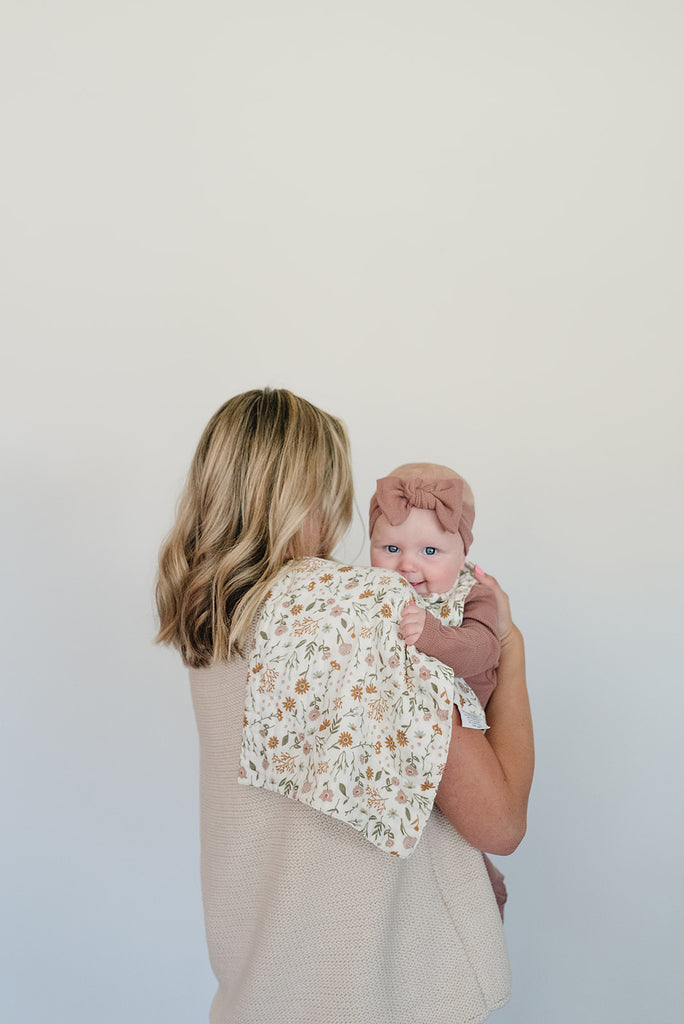 Meadow Floral Burp Cloth