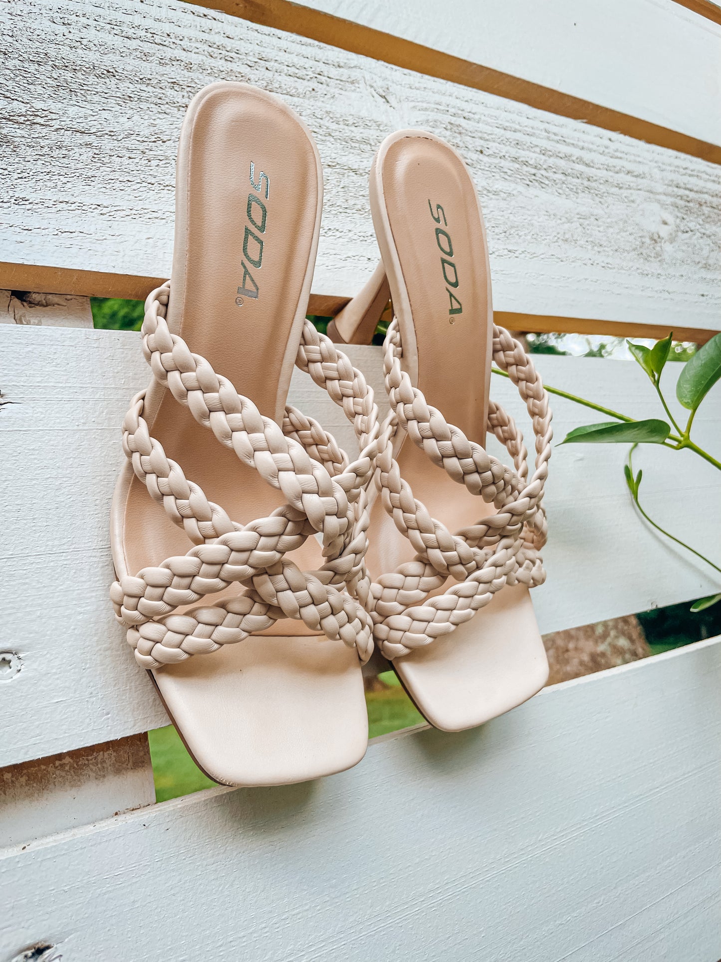 Load image into Gallery viewer, Cara Braided Heels
