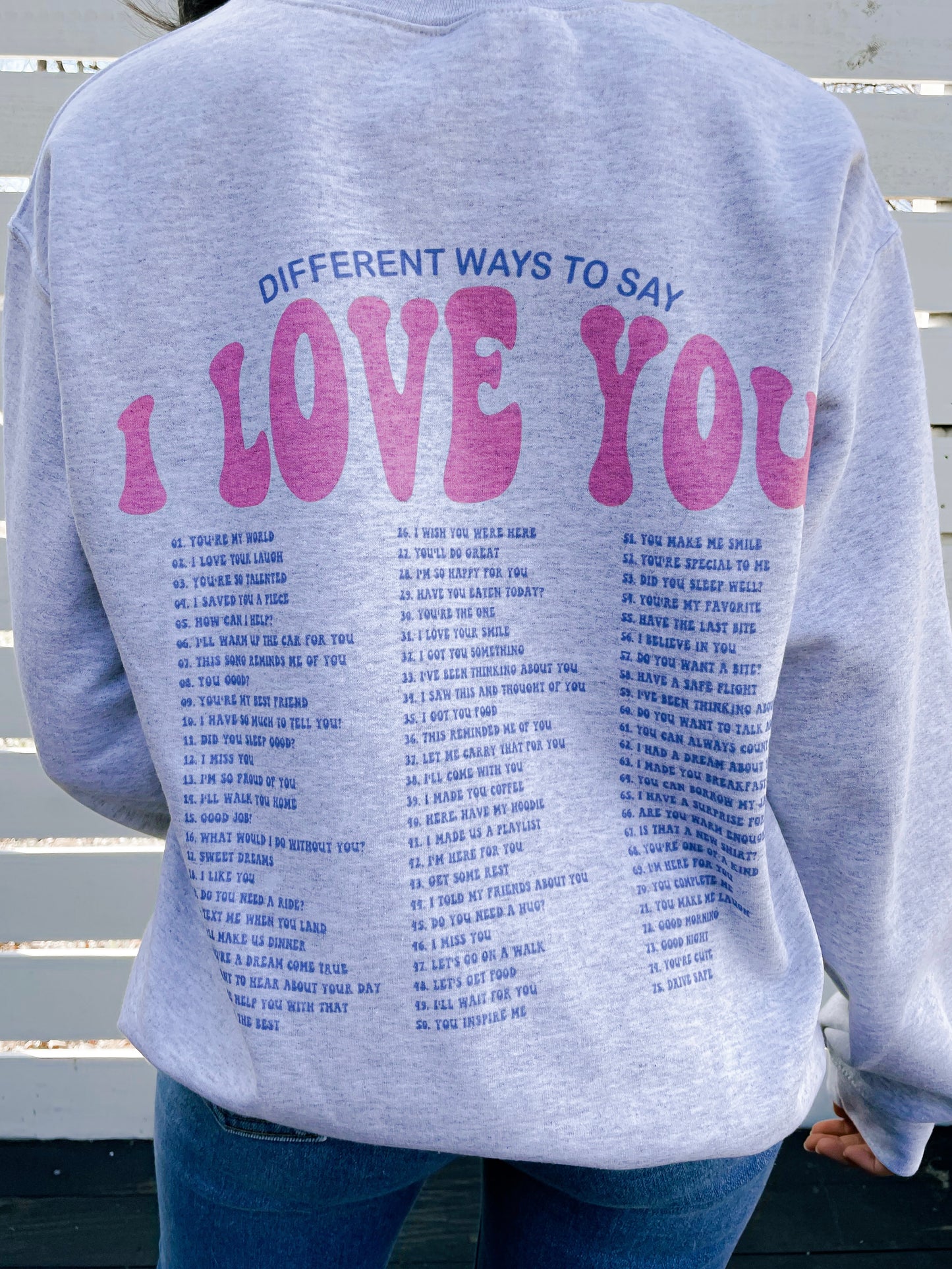I Love You Crewneck